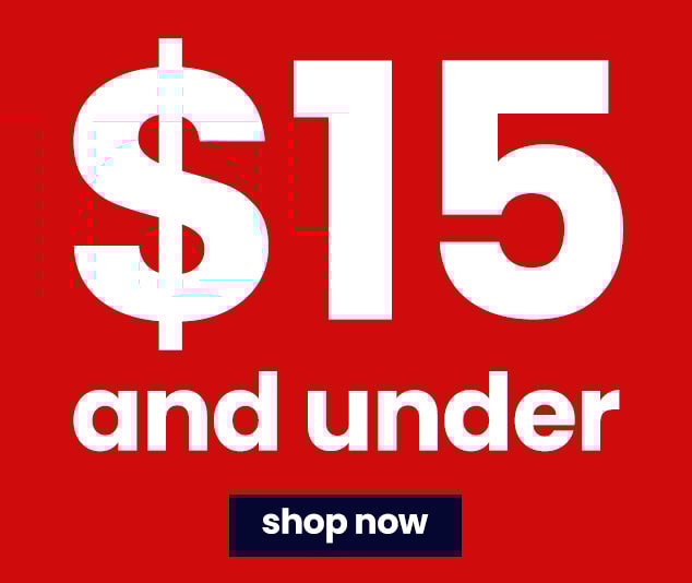 $15 & Under